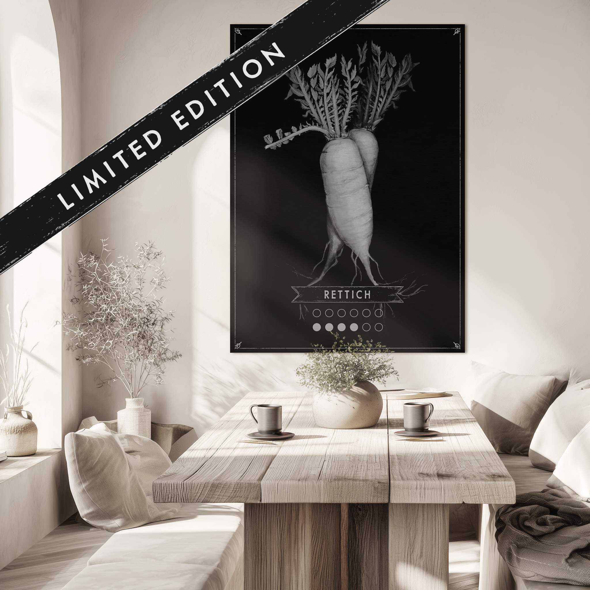 DER RETTICH – LIMITED EDITION SOMMER in Silber