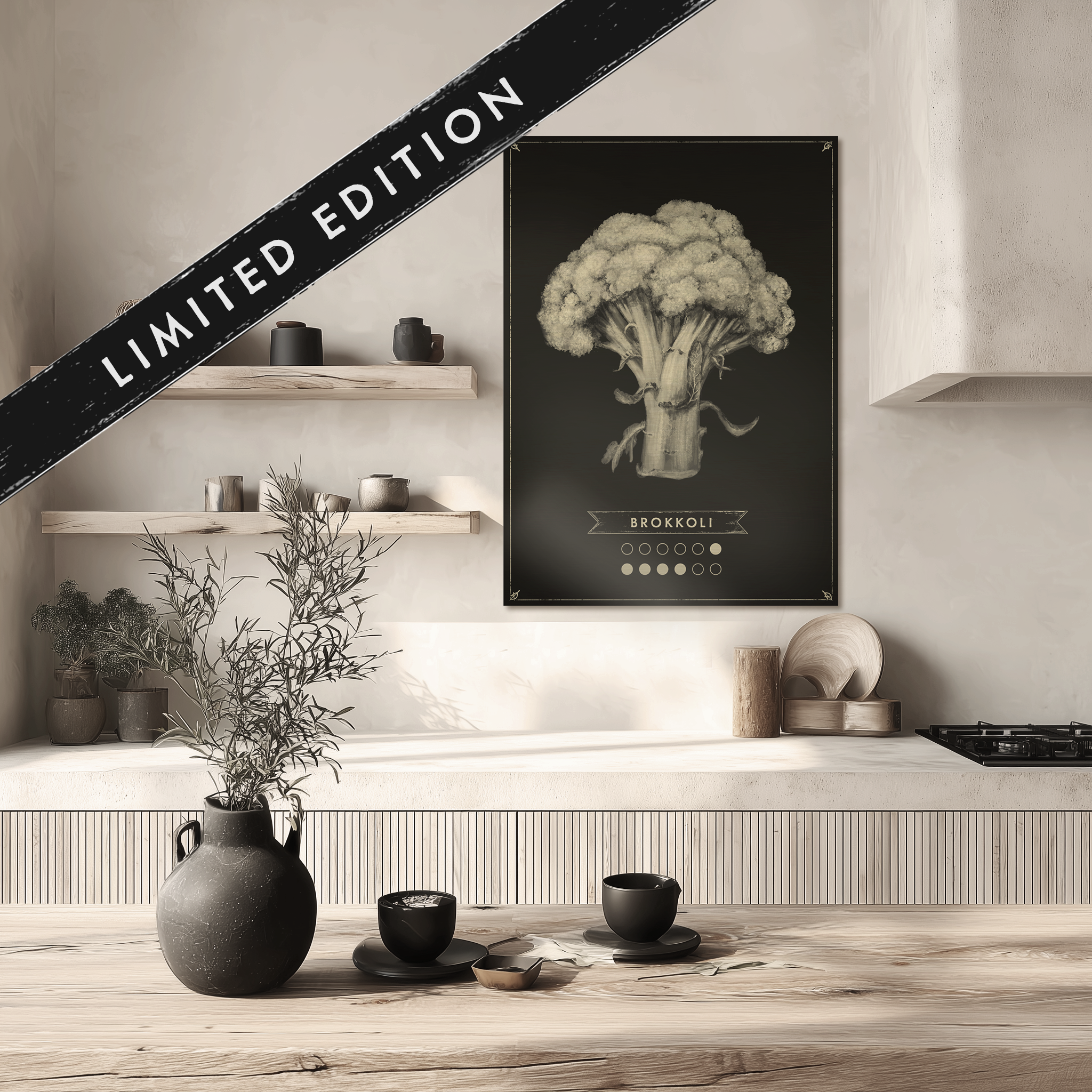 DER BROKKOLI – LIMITED EDITION SOMMER in Gold