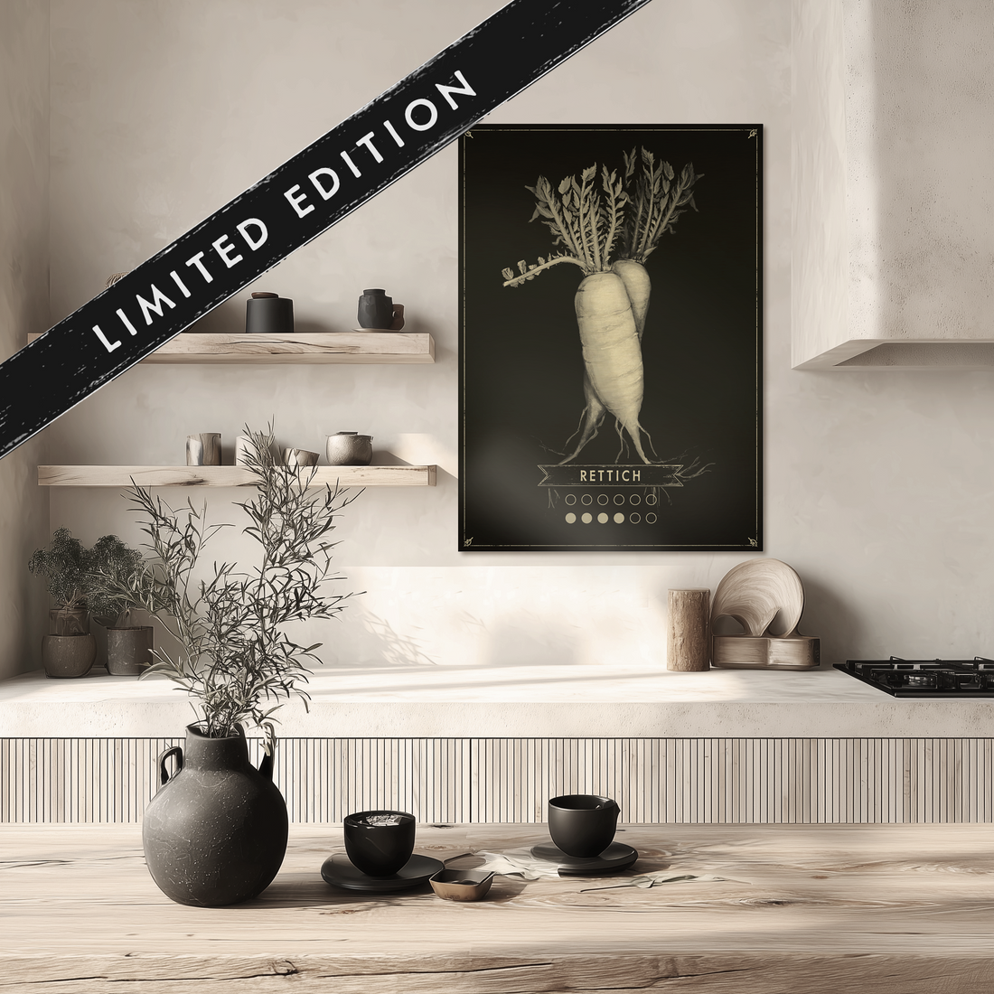 DER RETTICH – LIMITED EDITION SOMMER in Gold