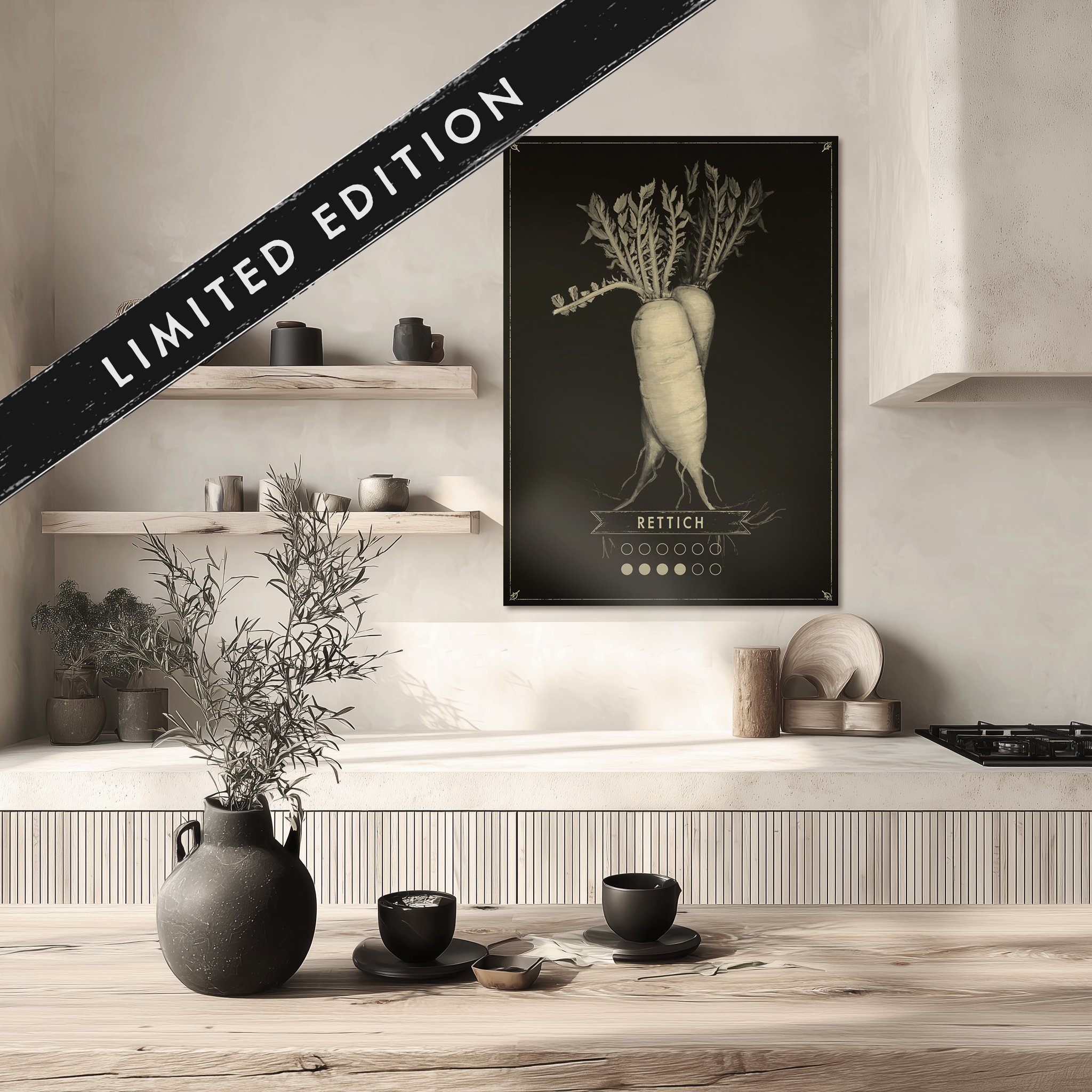 DER RETTICH – LIMITED EDITION SOMMER in Gold