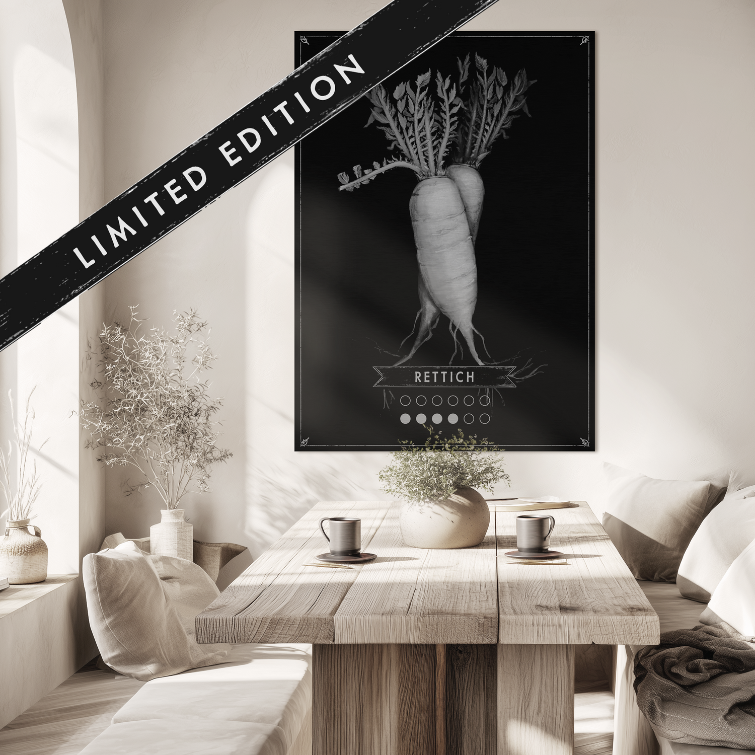 DER RETTICH – LIMITED EDITION SOMMER in Silber