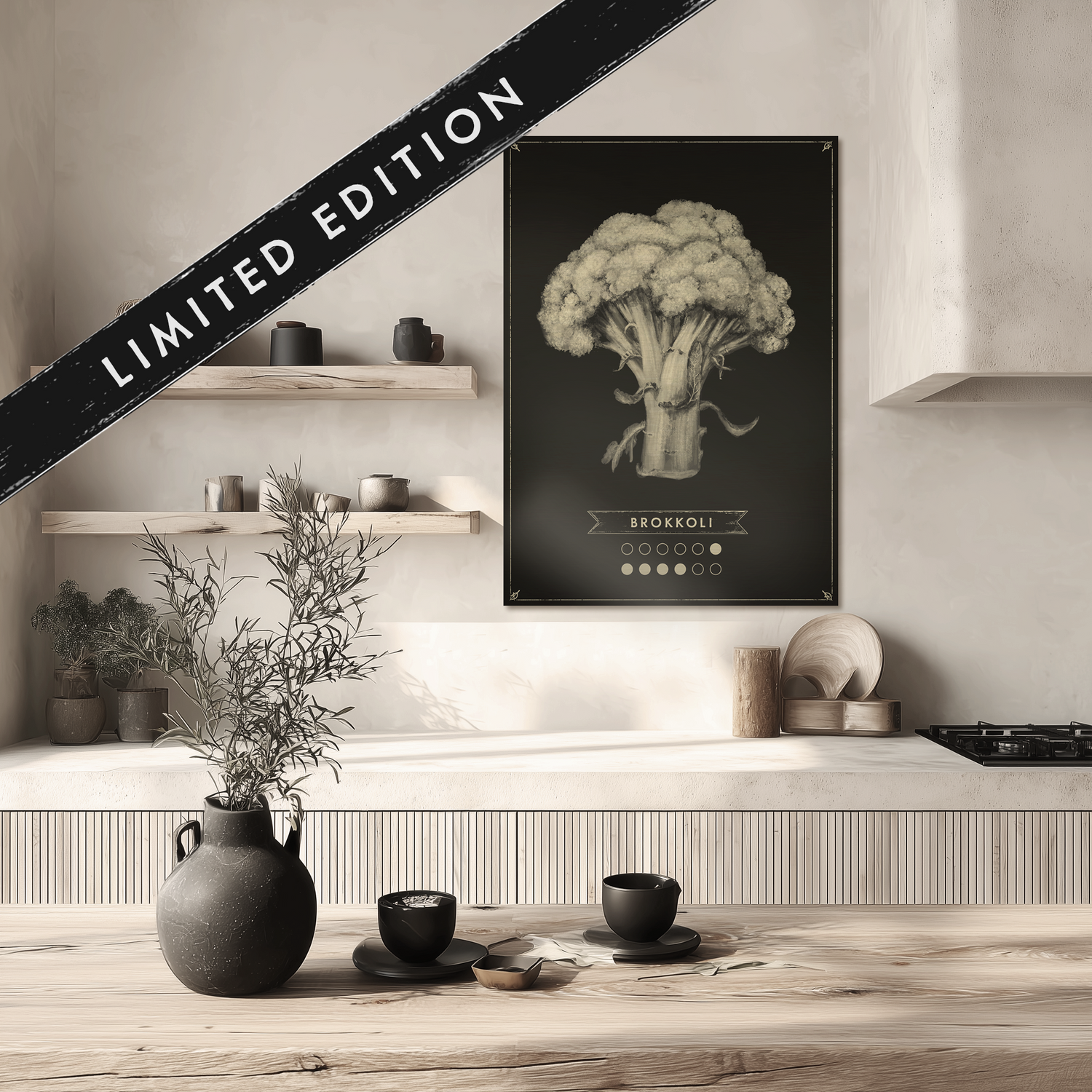 DER BROKKOLI – LIMITED EDITION SOMMER in Gold