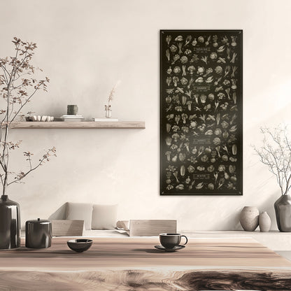 DER GEMÜSE-KALENDER Hochformat in Gold