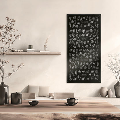 DER GEMÜSE-KALENDER Hochformat in Silber