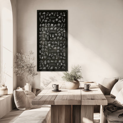 DER GEMÜSE-KALENDER Hochformat in Silber